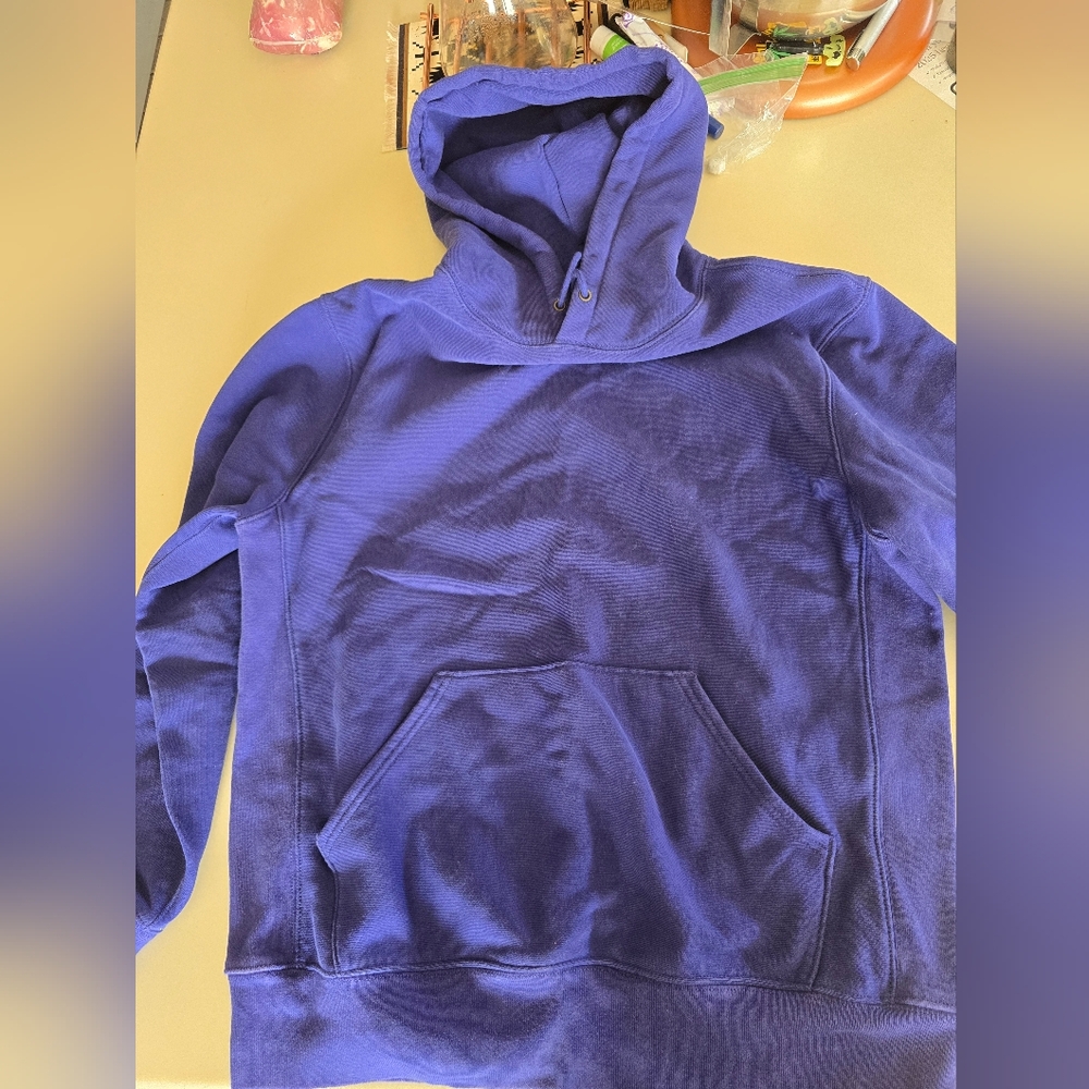 J.Crew Sport Fleece Hoodie in Blue